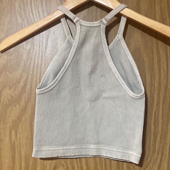 Free People Movement Happiness Runs Tan Crop Tank Size M/L and XS/S - Picture 5 of 5